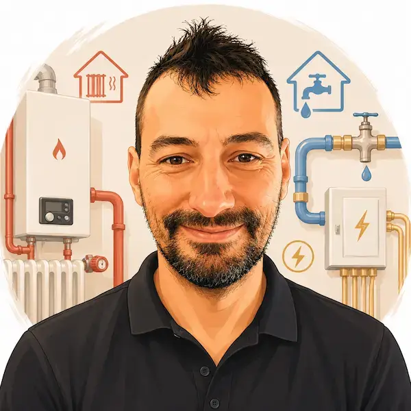Geoffrey, gérant de l'entreprise Sarraud à Magné